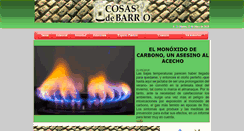 Desktop Screenshot of cosasdebarrioweb.com.ar